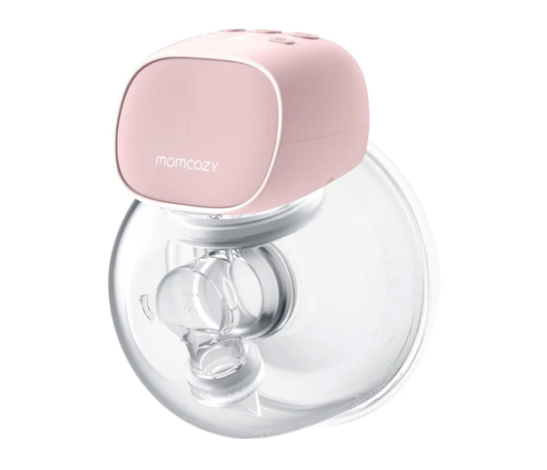 MOMCOZY Laktator S9 PRO, pojedynczy, różowy, 180ML - 1595123 - zdjęcie